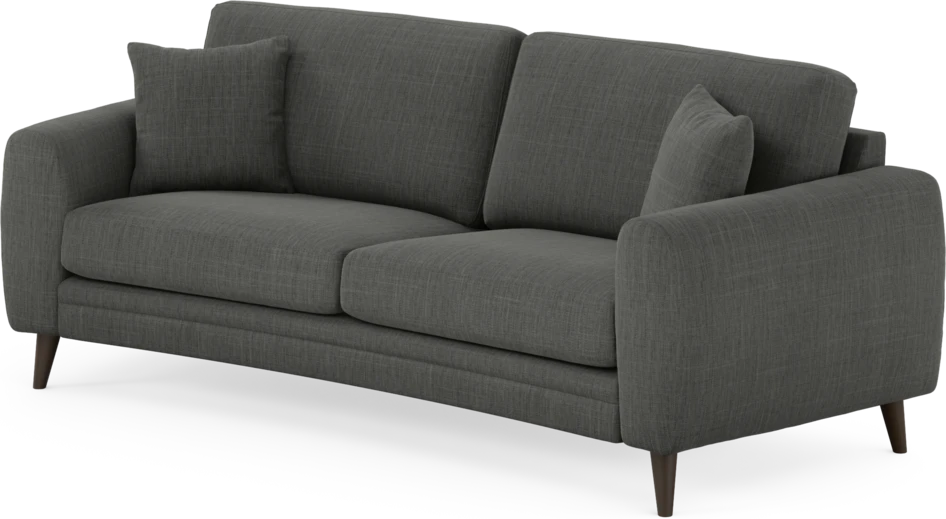 Eden - 2,5-sits soffa svängd - Grå
