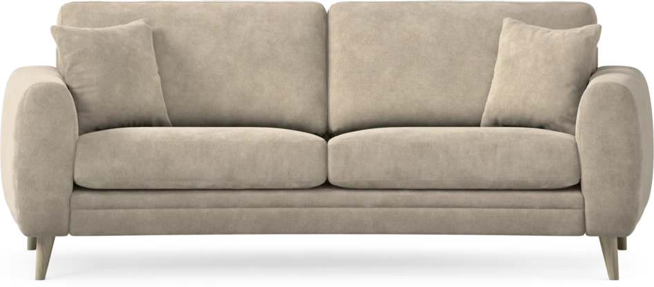 Eden - 2,5-sits soffa svängd - Beige