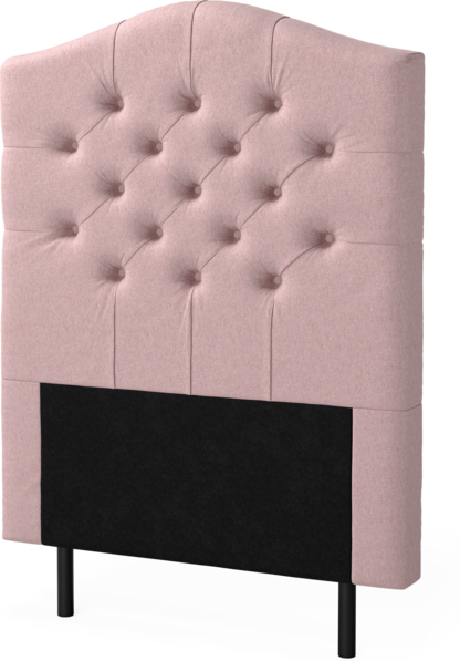 New York välvd - Sänggavel, 90-210 cm - Rosa