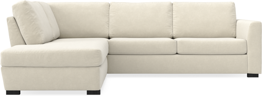 Friday - 2,5-sits soffa med divan vänster - Beige