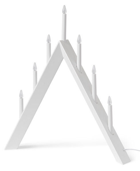 Arrow - Adventsljusstake - Vit