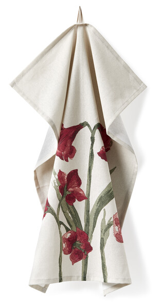 Amaryllis - Kökshandduk 50x70 cm - Beige