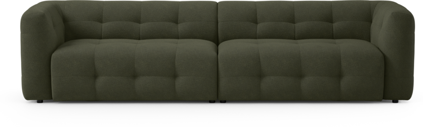 Bella Grande - 4-sits soffa - Grön