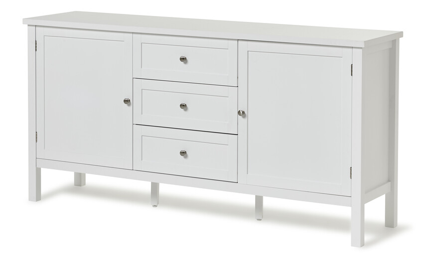 Elsy - Skänk, B 160 cm - Vit