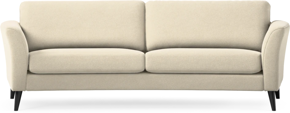 Bridge - 3-sits soffa svängd - Beige