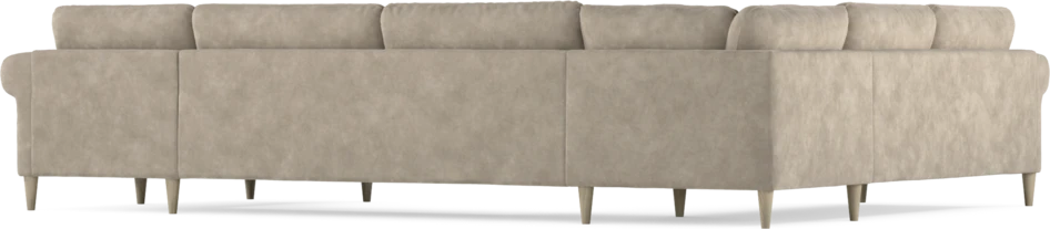 Bridge - Hörnsoffa, 2+3-sits med schäslong höger - Beige