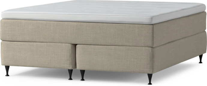 Delux Dream, Kontinentalsäng, dubbelsäng med bäddmadrass och sängben