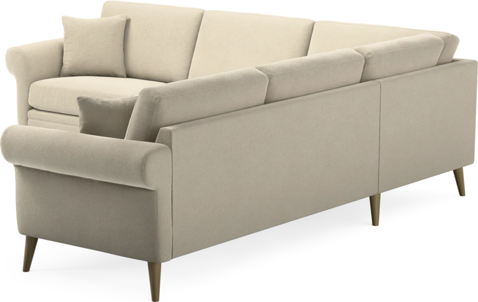 Eden - Hörnsoffa, 2,5+2,5-sits - Beige