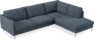 Madison Lux - 3-sits soffa med divan höger - Vit