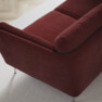 Madison Lux - 2-sits soffa med schäslong vänster - Rosa