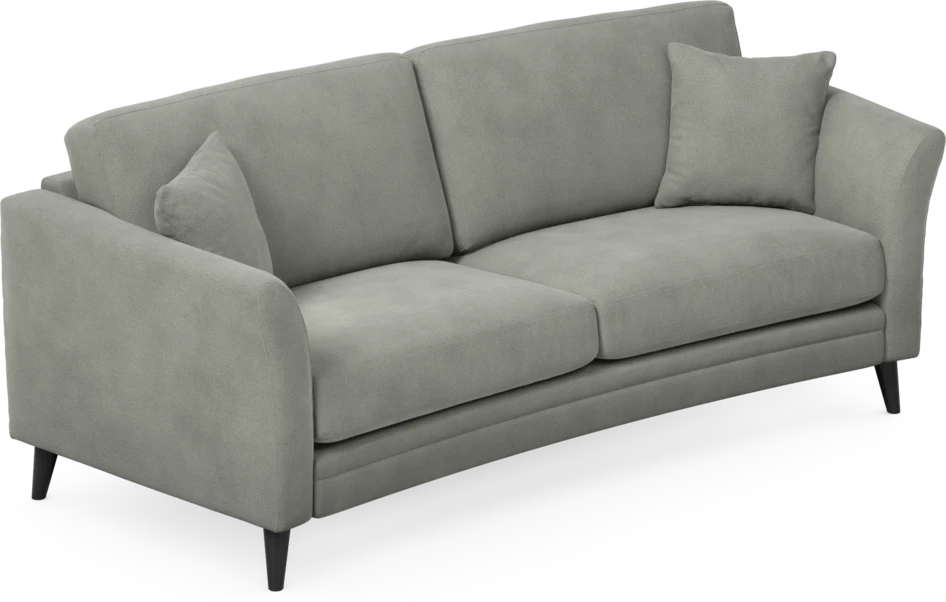 Eden - 2,5-sits soffa svängd - Grå