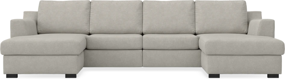 Friday - 2-sits soffa med två schäslonger - Beige