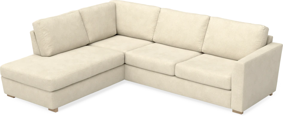 Friday - 2,5-sits soffa med divan vänster - Beige