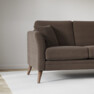 Eden - 3-sits soffa svängd - Brun