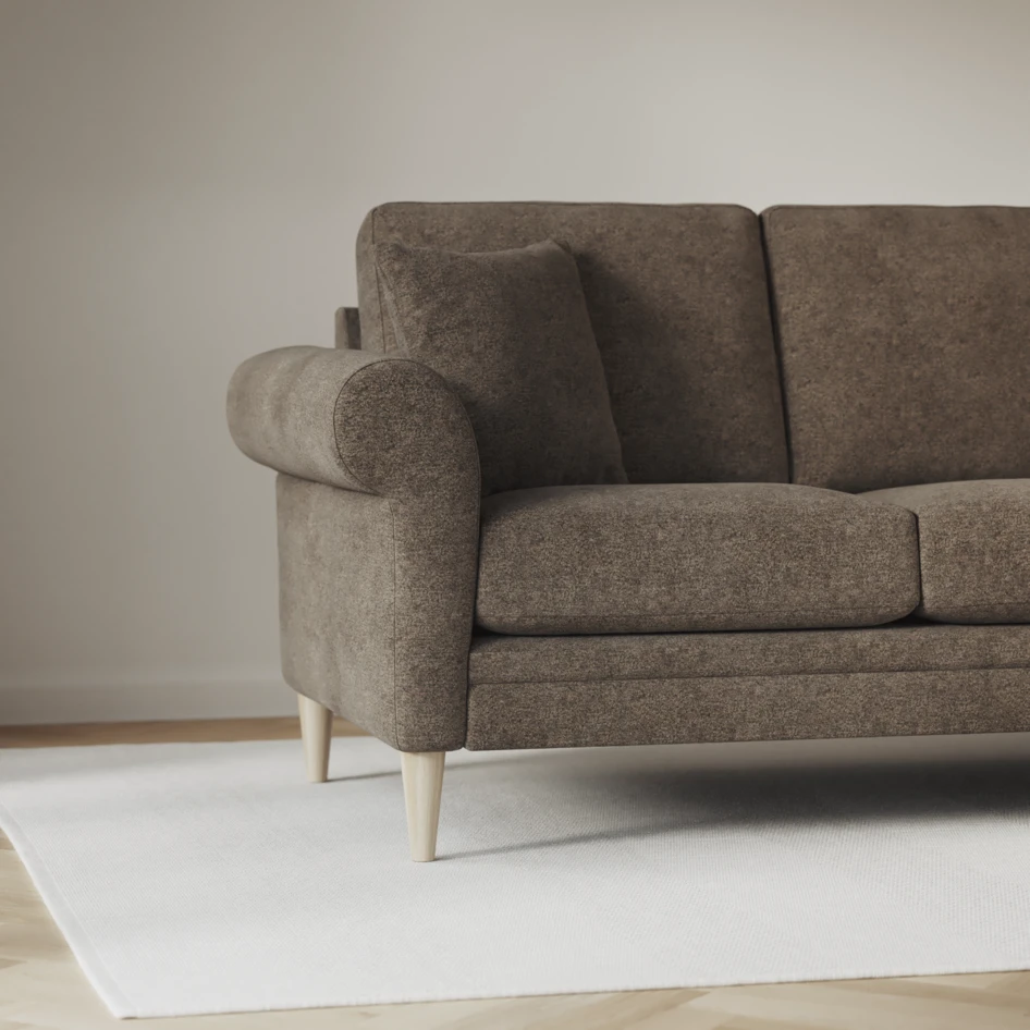 Eden - 2-sits soffa - Brun