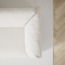 Cherrie - 3-sits soffa med kappa - Vit