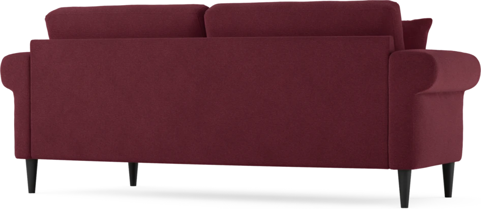 Eden - 2,5-sits soffa svängd - Röd