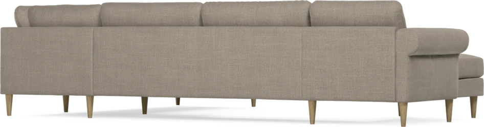 Bridge - Hörnsoffa, 3+2-sits med schäslong vänster - Beige