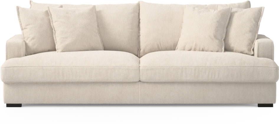 Mila - 4-sits soffa - Vit