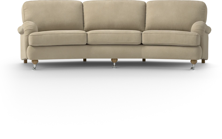 Oxford - 3-sits soffa svängd - Beige