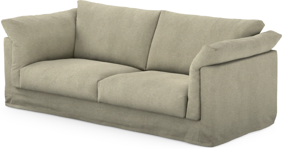 Cherrie - 2,5-sits soffa med kappa - Beige