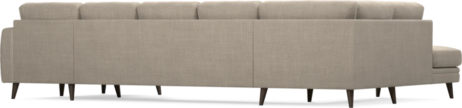 Eden - 3-sits soffa med divan vänster och schäslong höger - Beige
