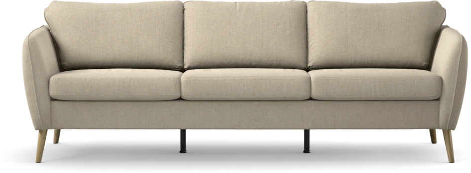 County - 3-sits soffa - Beige