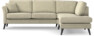 Eden - 2,5-sits soffa med divan - Beige