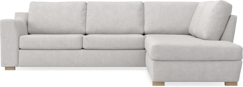 Friday - 2,5-sits soffa med divan höger - Grå