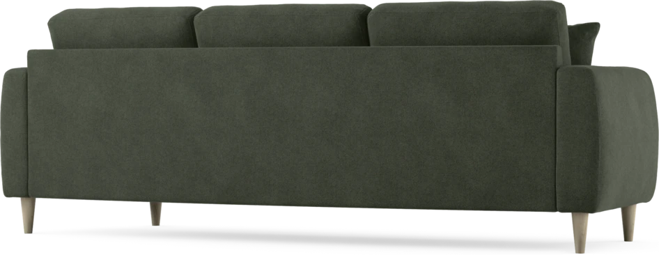 Eden - 3-sits soffa svängd - Grön