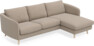 Madison - 2-sits soffa med schäslong höger - Beige