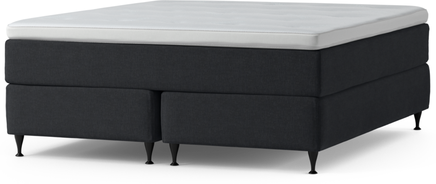 Delux Dream - Kontinentalsäng, dubbelsäng med bäddmadrass och sängben