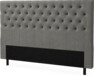 Delux Pikerad XL - Sänggavel, 90-210 cm - Grå
