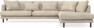 Harper - 3-sits soffa med divan höger - Beige