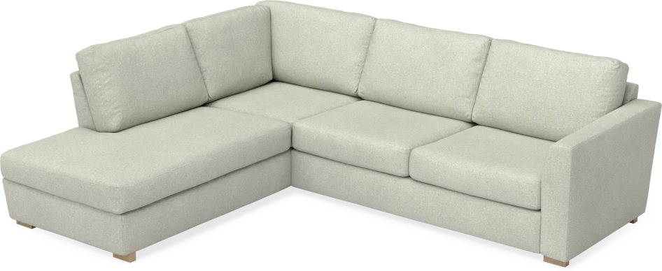 Friday - 2,5-sits soffa med divan vänster - Beige