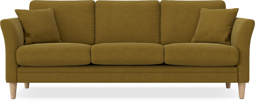Eden - 3-sits soffa - Gul