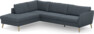 County - 2,5-sits soffa med divan vänster - Blå