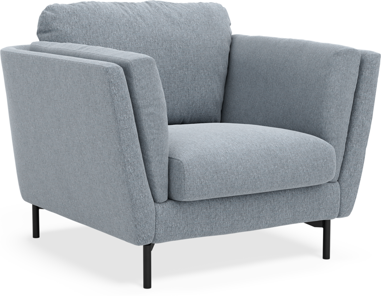Madison Lux - Fåtölj, 70 cm - Blå