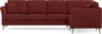 Eden - Hörnsoffa, 3+1-sits - Röd