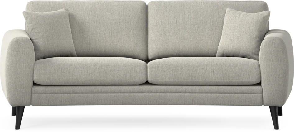 Eden - 2,5-sits soffa svängd - Grå
