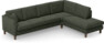 Eden - 3-sits soffa med divan - Grön