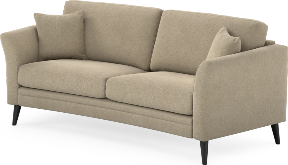 Eden - 2,5-sits soffa svängd - Beige