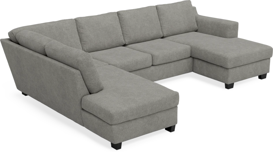 Friday - 3-sits soffa med divan vänster och schäslong höger - Grå