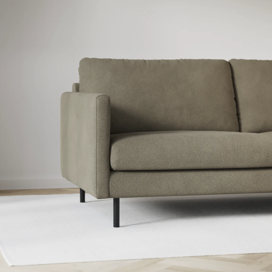 Madison Lux - Hörnsoffa 2+3-sits, hörn 1 - Brun