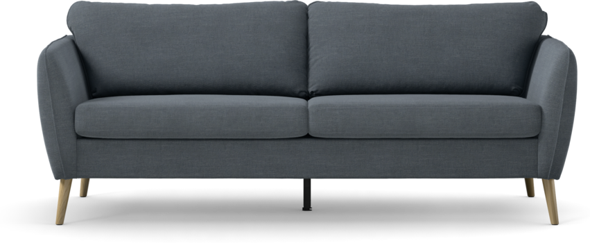 County - 2,5-sits soffa - Blå