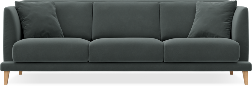 Macy Lux - 3-sits soffa XL - Grå