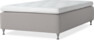 Delux Dream - Ramsäng, enkelsäng med bäddmadrass - Grå