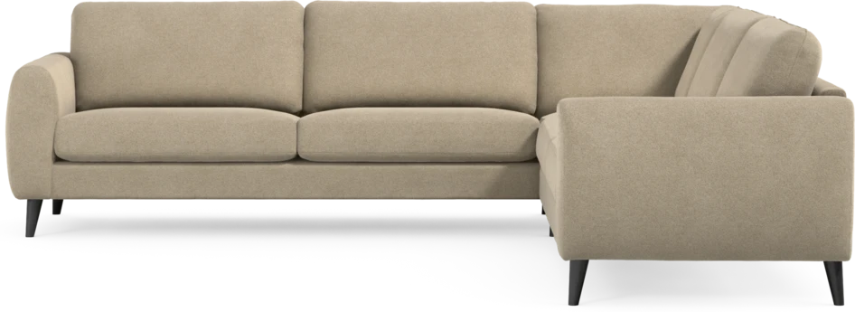 Bridge - Hörnsoffa, 3+3-sits - Beige