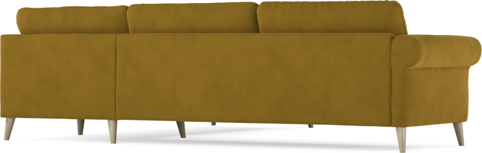 Bridge - Hörnsoffa, 3+2-sits - Gul