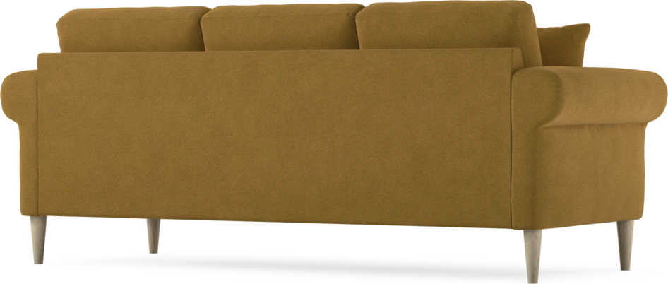 Eden - 3-sits soffa - Gul